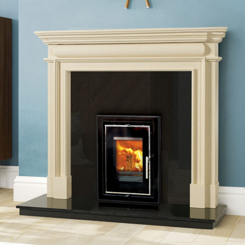 Załaduj obraz do przeglądarki galerii, Henley Athens 400 | 4.8kW | Multi Fuel | Black Glass | ST028A
