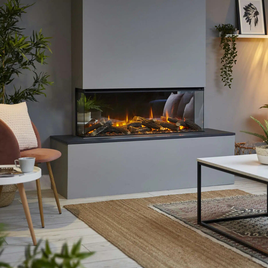 Henley Forest 1200 Electric Fire | Deluxe Log Set | FCB0025