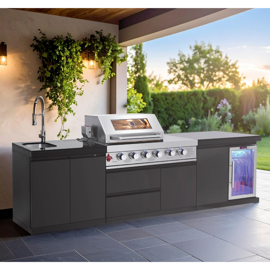 Henley Outdoor Kitchen Stainless Steel 3 Parts (Cds-Cf1-B4s) | Steel | ZH411BF