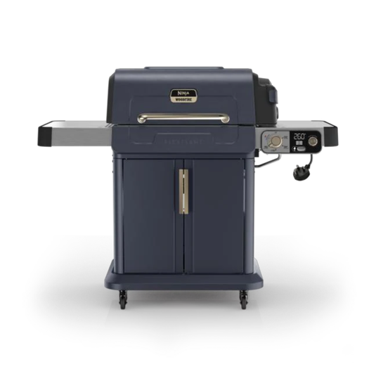 Ninja FlexFlame Outdoor Cooking System 5-in-1 Grill & Smoker | PG301UKBL