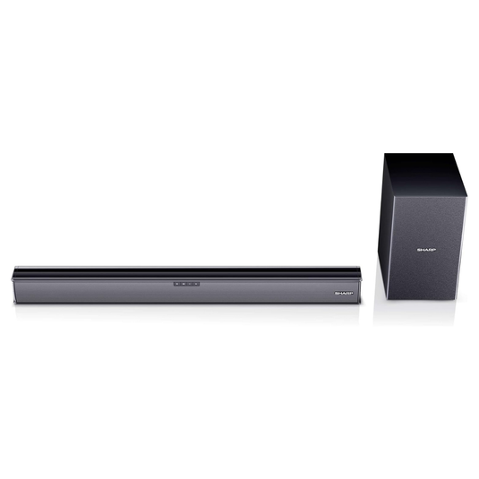 Sharp 2.1 Sound Bar With  Wireless Subwoofer | 160W | SHT-SBW182