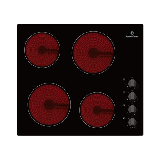 Powerpoint Ceramic Hob with Side Control | 60cm | P154MDMA