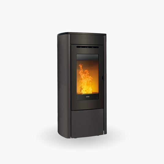 Klover Soft 80 8KW Wood Pellet | Black | KLS80MB
