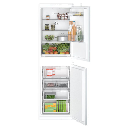 Bosch Series 2 Frost Free Built-In Fridge Freezer | 249L | 177.2X54cm | White | KIN85NSE0G