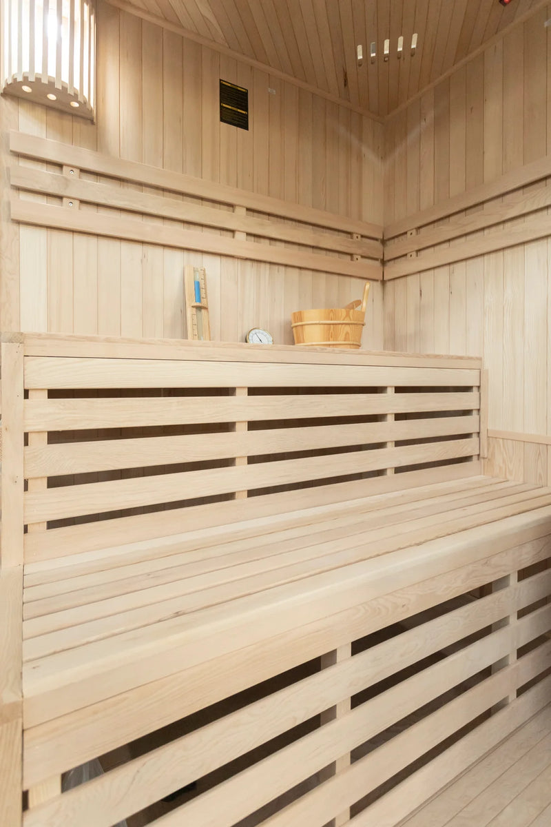 Załaduj obraz do przeglądarki galerii, Tribe Saunas Lisbon 3 Corner Traditional Sauna
