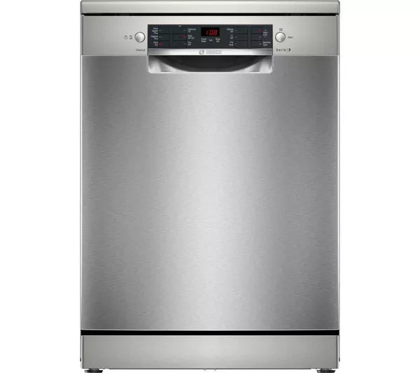 Załaduj obraz do przeglądarki galerii, Bosch Series 2 Dishwasher | Silver Inox | SMS26AI08G
