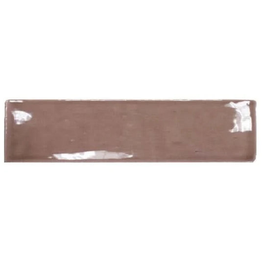 masia tile in cacao, 7.5x30cm