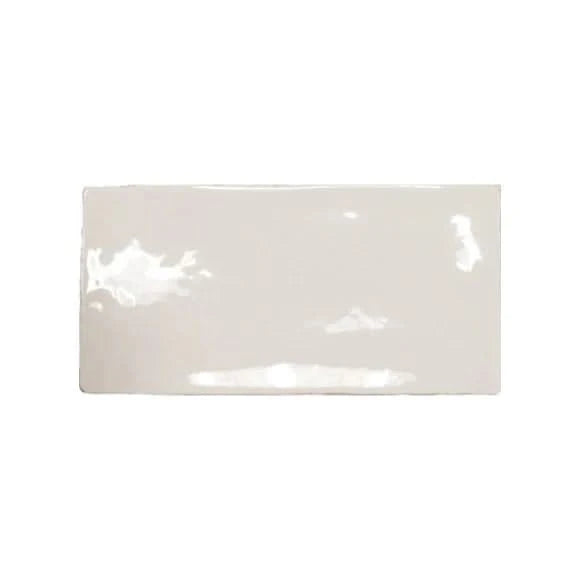 masia tile in ivory, 7.5x15cm