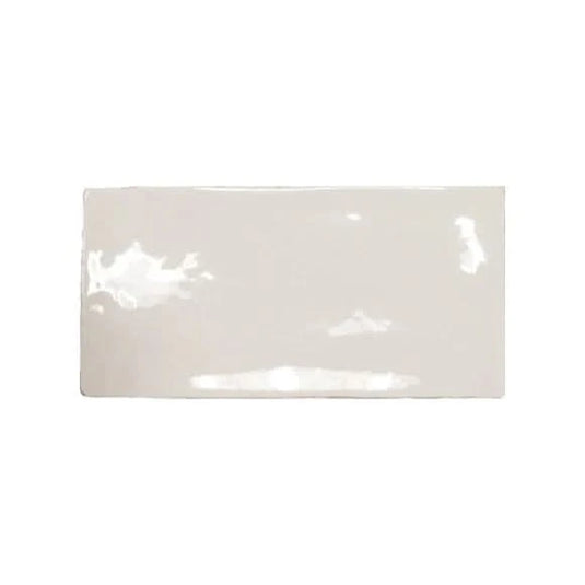 masia tile in ivory, 7.5x15cm