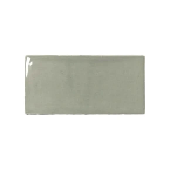 masia tile in olive, 7.5x15cm