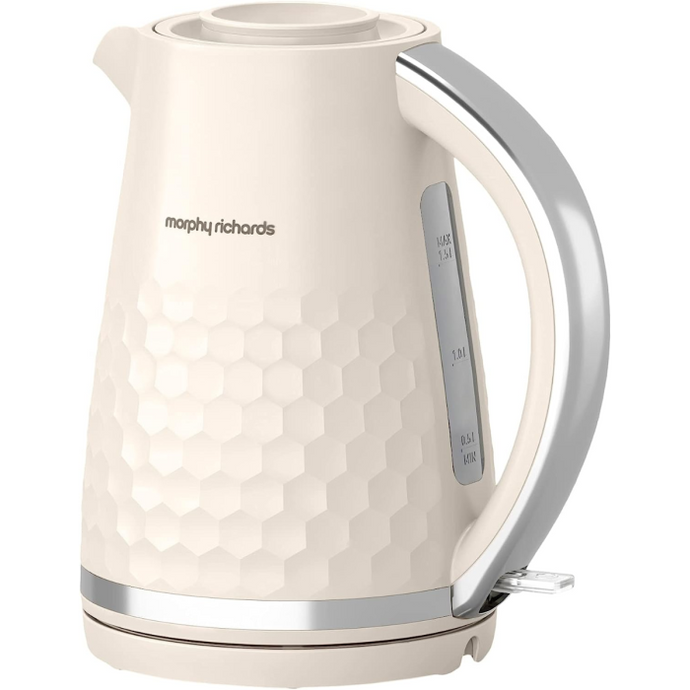 Morphy Richards Hive Kettle | 1.5L | 3KW | Cream | 108272