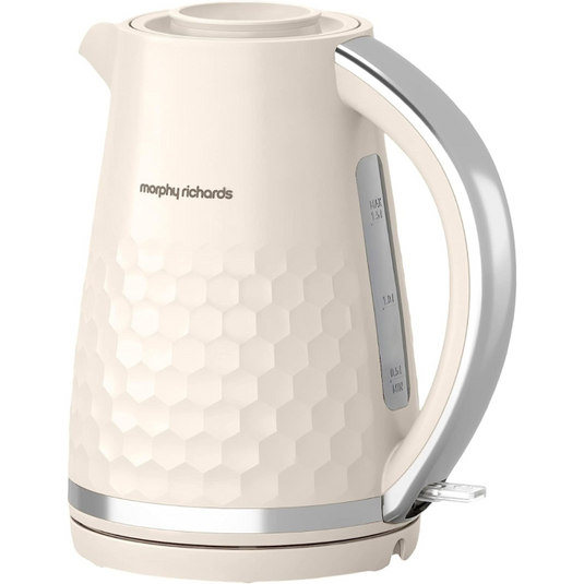 Morphy Richards Hive Kettle | 1.5L | 3KW | Cream | 108272
