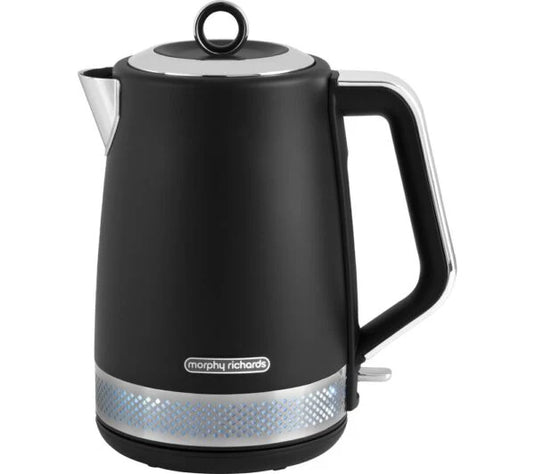 Morphy Richards Illumination Kettle | 1.7L | Matt Black | 108020