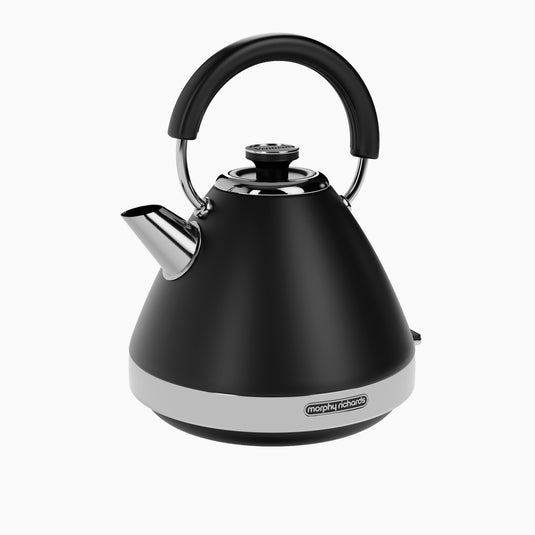 Morphy Richards Venture Pyramid Kettle | 1.5L | Matt Black | 100131