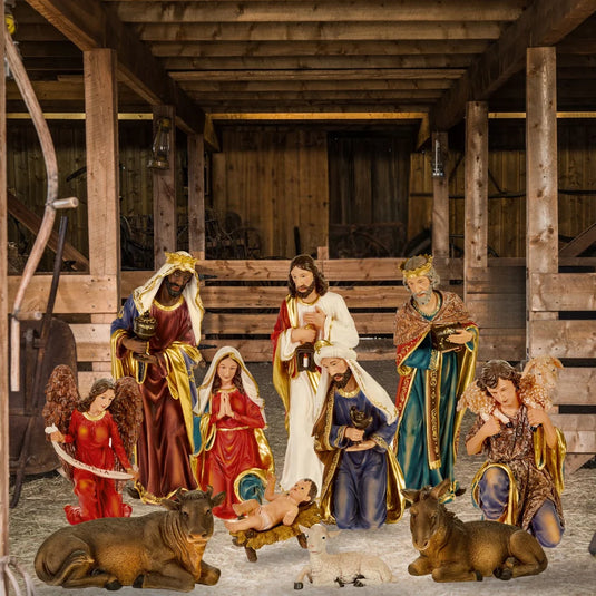 Premier 69cm 11pc Nativity Scene | 69cm | N241246