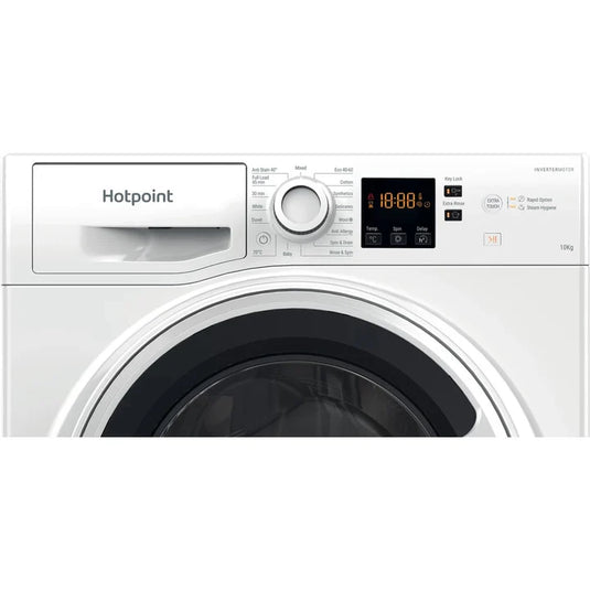 Hotpoint Washing Machine | 10KG | 1400 Spin | White | NSWA 1045C WW UK N