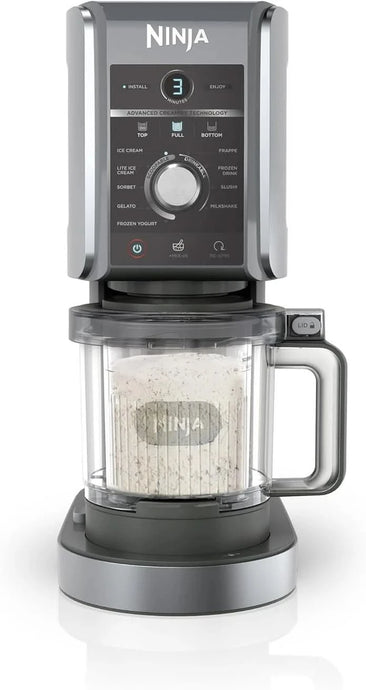 Ninja Creami Deluxe 10-in-1 Ice Cream & Frozen Drink Maker | NC501UK