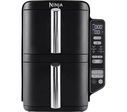 Ninja Double Stack 2-Drawer Air Fryer | 7.6L | Black | SL300UK