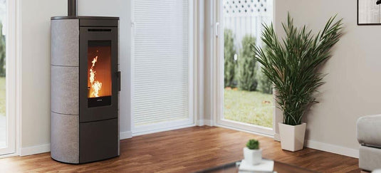 Nordic Ilvar 7 Wood Pellet Stove | 7.4kW | Soapstone | NOIL7SO101141