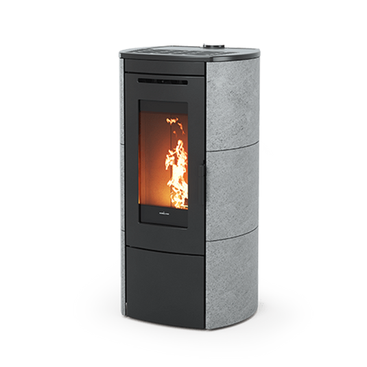 Nordic Ilvar 7 Wood Pellet Stove | 7.4kW | Soapstone | NOIL7SO101141