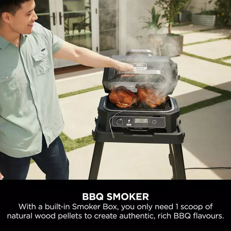 Завантажте зображення в засіб перегляду галереї, Ninja Woodfire Pro XL Electric BBQ Grill &amp; Smoker | OG850UK
