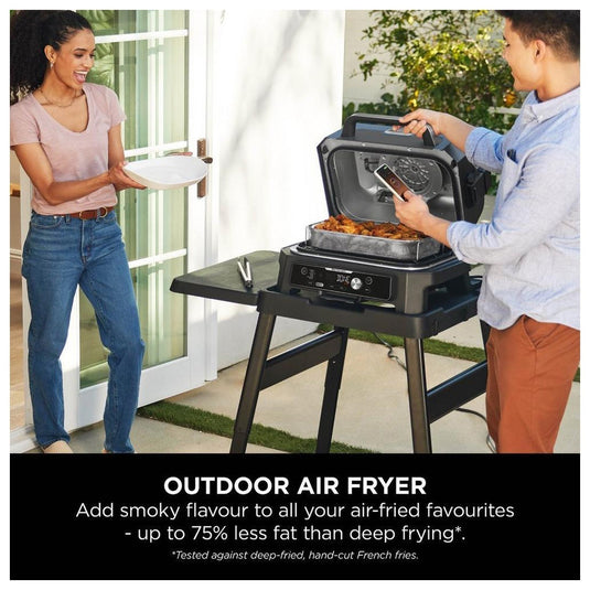Ninja Woodfire Pro Connect XL Electric BBQ Grill & Smoker | OG901UK