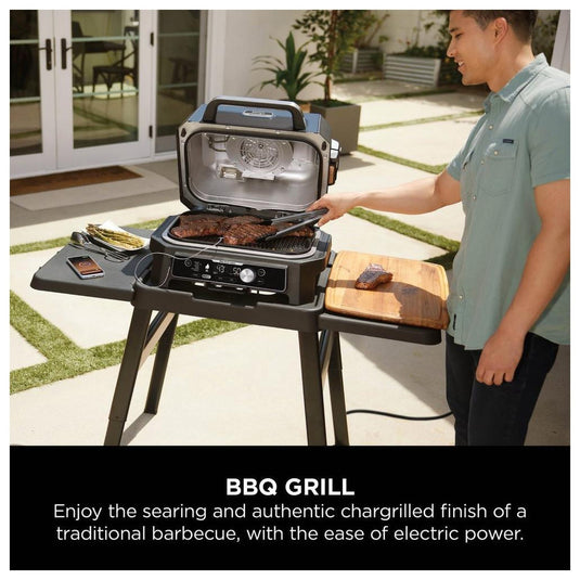 Ninja Woodfire Pro Connect XL Electric BBQ Grill & Smoker | OG901UK