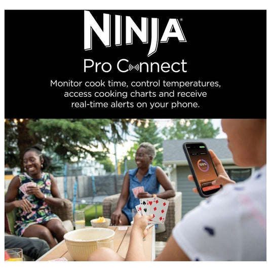 Ninja Woodfire Pro Connect XL Electric BBQ Grill & Smoker | OG901UK