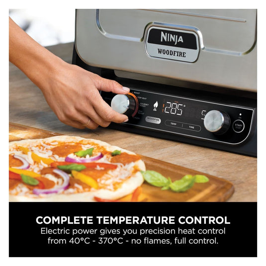 Ninja Woodfire Electric Outdoor Oven, Pizza Maker & BBQ Smoker | OO101UK