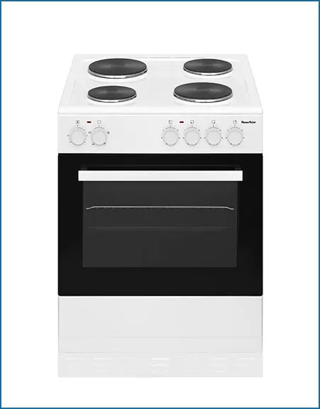 Powerpoint Electric Cooker | 60CM | White | P06E1S1W