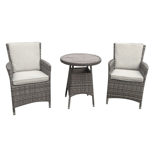 Parma 2-Seater Round Bistro Set With Cover | 301648