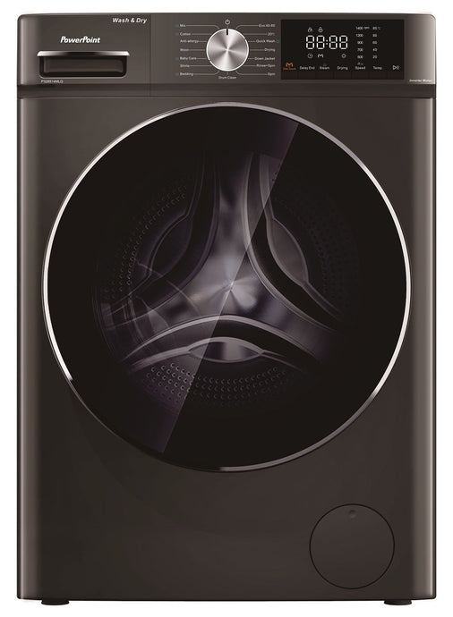 Powerpoint Washer Dryer | 8KG/5KG | 1400 Spin | Lava Grey | P328514MLG