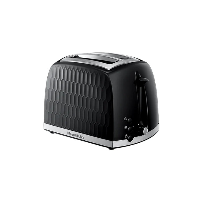 Russell Hobbs Honeycomb 2 Slice Toaster - Black | 26061R/H