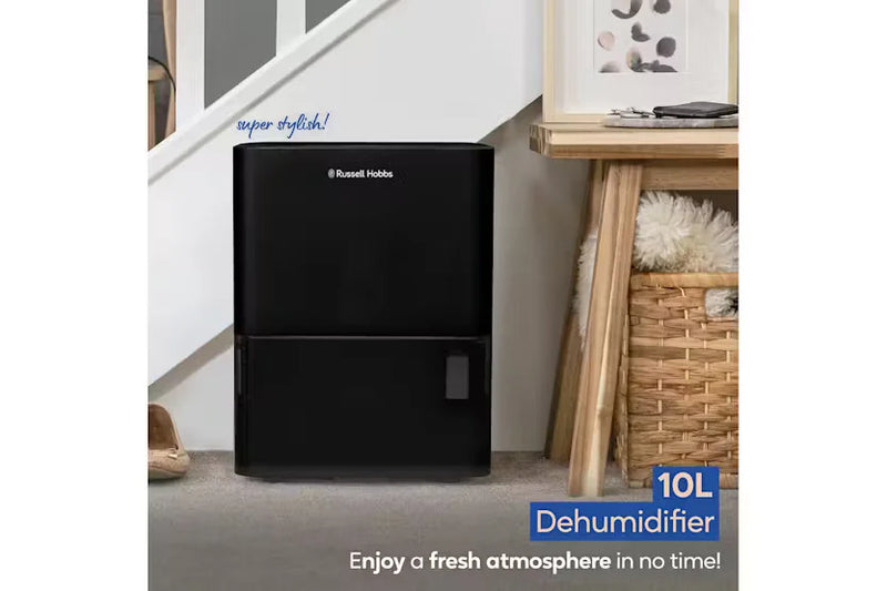 Завантажте зображення в засіб перегляду галереї, Russell Hobbs Dehumidifier | 10L | Black | RHDH1001B
