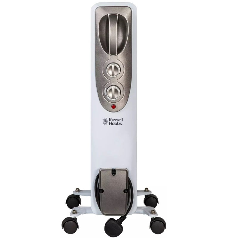 Завантажте зображення в засіб перегляду галереї, Russell Hobbs 7 Fin Oil Filled Radiator | 1.5KW | White | RHOFR5001
