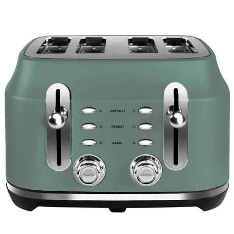 Rangemaster Classic 4 Slice Toaster | Mineral Green | RMCL4S201MG