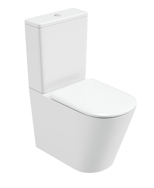 Sonas Reflections Rimless Fully Shrouded Close Coupled Wc & Sequence Soft Close Seat | USW0436