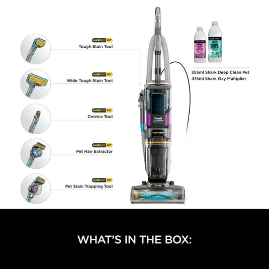 Shark CarpetXpert HairPro Pet Carpet Cleaner | EX300UK