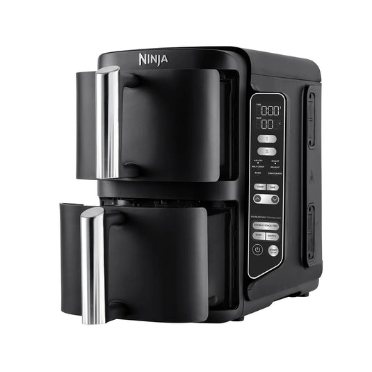 Ninja Double Stack 2-Drawer Air Fryer | 7.6L | Black | SL300UK