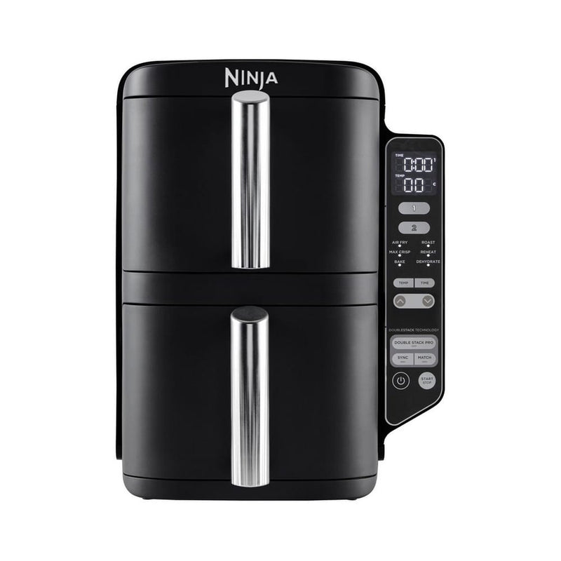 Załaduj obraz do przeglądarki galerii, Ninja Double Stack 2-Drawer Air Fryer | 7.6L | Black | SL300UK
