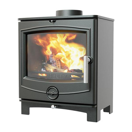 Henley Thames 5kW Eco | Multi Fuel | Matt Black | ST444