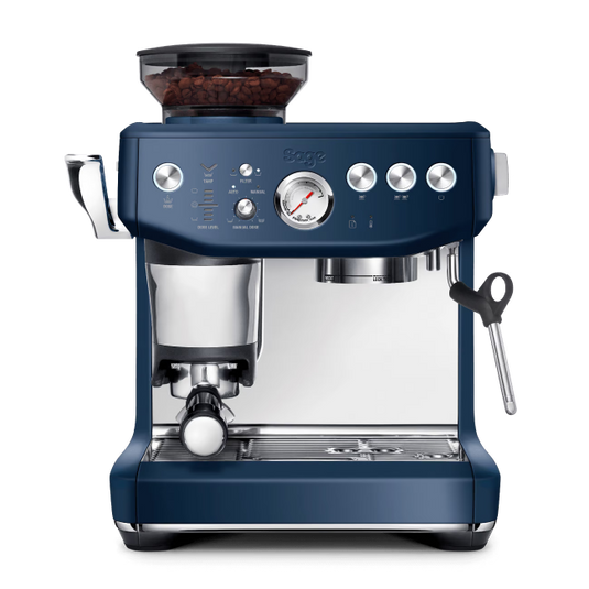 Sage The Barista Express Impress Coffee Machine | Damson Blue | SES876DBL4GUK1
