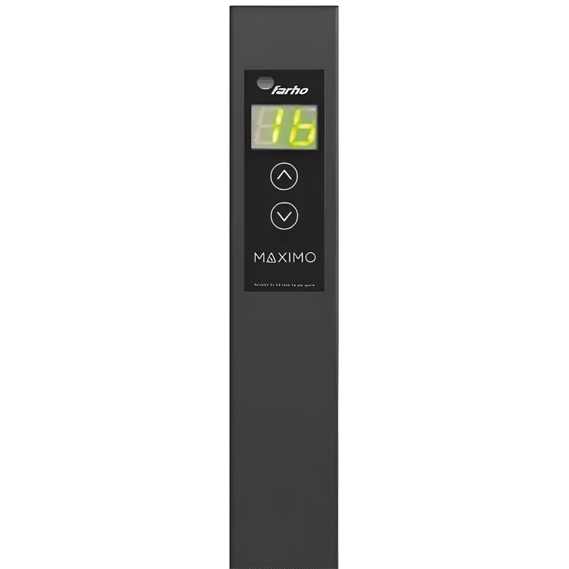 Load image into Gallery viewer, Farho Maximo Vertical Radiator | Anthracite | 4 panel | 1.5KW | MAXA04
