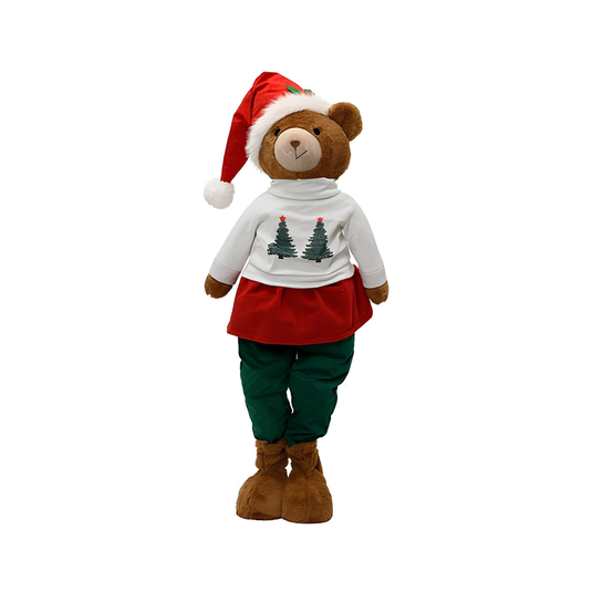 Kaemingk Standing Plush Girl Bear | 110cm | 302261