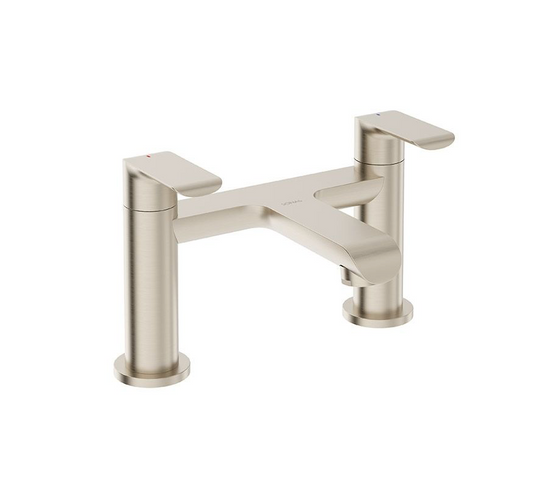 SCOPE Deck Mounted Bath Filler Brushed Nickel