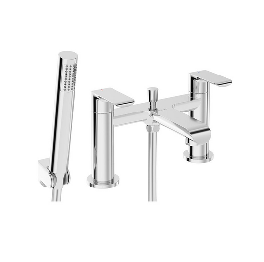SCOPE Deck Mounted Bath Shower Mixer Chrome