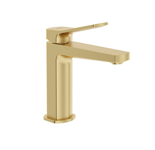 LUTA Basin Mixer Brushed Gold