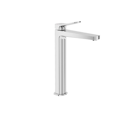 LUTA Freestanding Basin Mixer Chrome