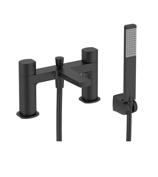LUTA Bath Shower Mixer Matt Black