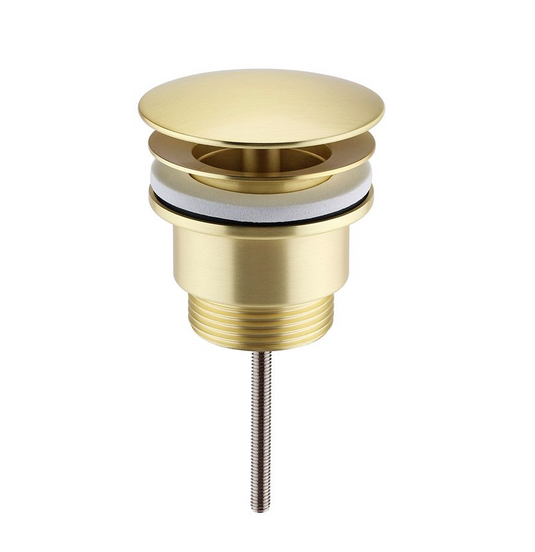 SYNC Universal Click Clack Waste Brushed Gold